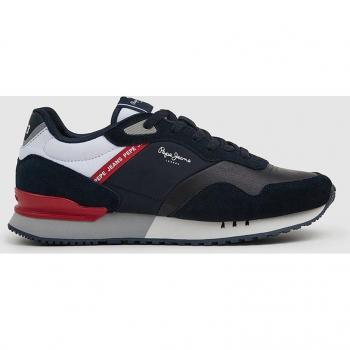 Chaussures Pepe Jeans London One Cover M Bleu marine Taille 41