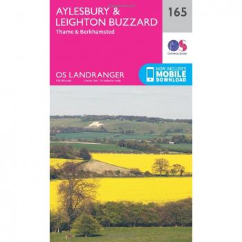 Ordnance Survey Map of Aylesbury & Leighton Buzzard