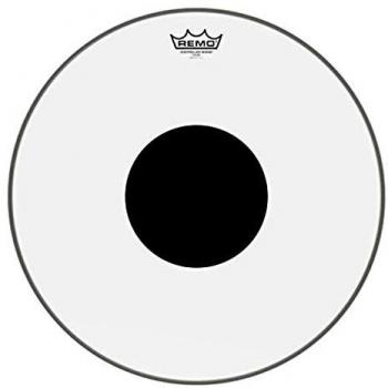 Remo 18 Inch Controlled Sound Clear Black Dot Drumhead