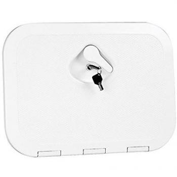 Puerta Trappe Acceso Blanco 315x440