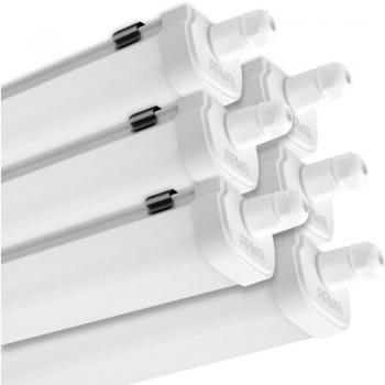 Lot de 6 Lampes LED Panama 120cm 40W IP65 Interconnectables