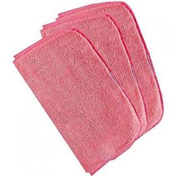 Essenza Vintage: Panni Bianchi & Rosa per Rimozione Trucco (Pacchetto 3)