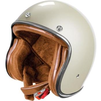 Casco Jet Vintage Stormer Quartz Off-White Pearly XL
