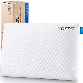 NOFFA Oreiller Ergonomique 60x40x6cm