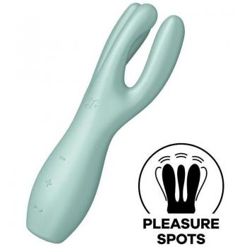 Satisfyer Threesome 3 Vibrador Verde 1ud