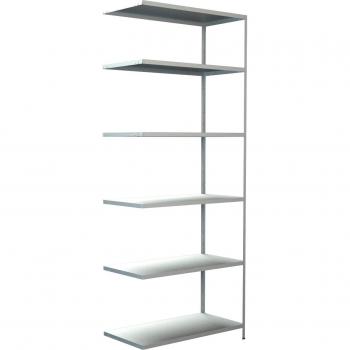 Structure de Stockage Modulaire Sans Boulon – Blanc (1 000 × 500 × 2 500 mm)