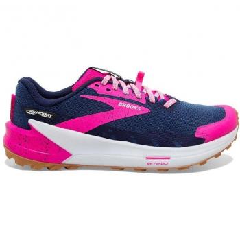 Brooks Catamount 2 Blu/Pink Donna