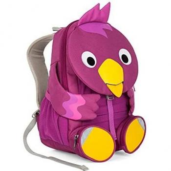 Affenzahn Grand Ami Oiseau Bibi Violet Sac à Dos Enfants, 31 cm, 8 litres