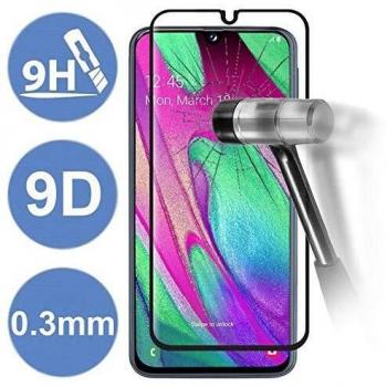CrystalClear 9D Full Cover Tempered Glass Screen Guard for Samsung Galaxy A40