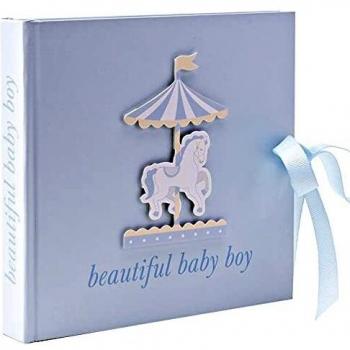 Hello Baby Boy Carousel Photo Album