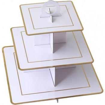 GreenPaper Trifold Dessert Display