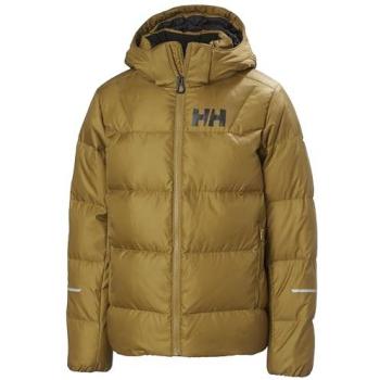 Helly Hansen Juniors’ Isfjord 2.0 Down Jacket – Brown – 14” Fit