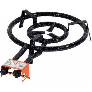 BRUCIATORE GAS BUTANO DIAMETRO ANELLO 40 CM PAELLA PADELLE PENTOLE