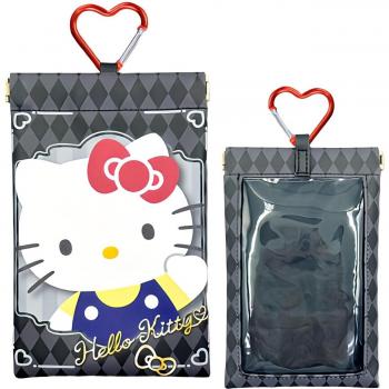 Sanrio Clear Accessory Pouch (W18×H12cm) – Hello Kitty