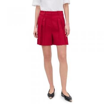 Theory “Cherry” Linen Pleats Short – Women's Size 6