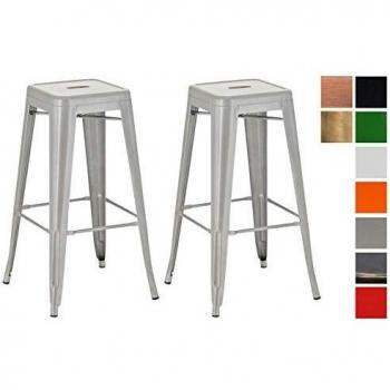 Lot de 2 chaises de bar Joshua