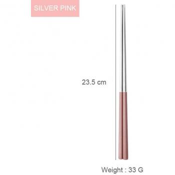 SleekGold Stainless Stick Set – Korean Style, Portable Tableware