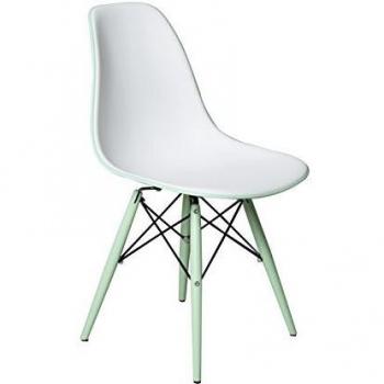 Silla Belssia con Acabado en Verde Mar
