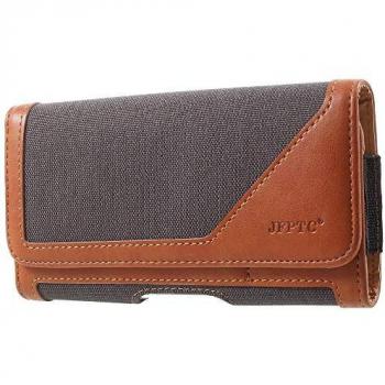 Funda Cinturón Horizontal Textil-Piel para Huawei nova 8 SE Vitality Edition (2021)