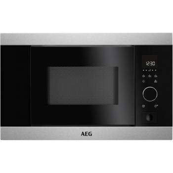 AEG MBB1756S-M 17‑Liter Stainless Steel Built‑in Microwave, 800 W, Anti‑Fingerprint Design