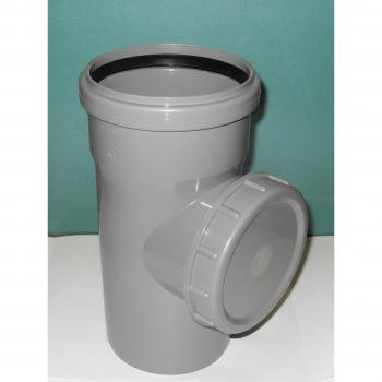 110 mm Grey Soil Rod Pipe – Push‑Fit, Single Socket Design