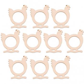 Wooden Table Napkin Rings