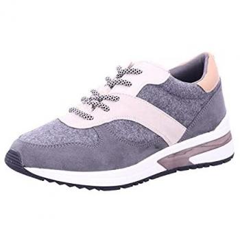 La Strada Damen Sneakers Grau aus Wolle