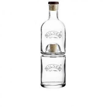 Kilner Double-Stack Bottle Set – Oil, Vinegar, Whisky, Water
