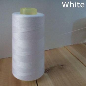 3000 Meter Nähgarn aus Polyester, 40s/2, in Weiß/Schwarz/Grau für Kleidung