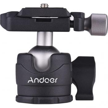Andoer Trípode de Video con Cabezal de Bola Mini para Cámaras Canon, Nikon y Sony