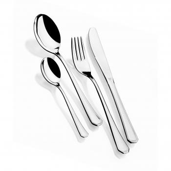 Monix Venecia Gourmet Besteck – 113 Stück, rostfreier Edelstahl 18/10