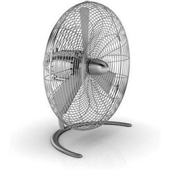 Stadler Form Charly Luftströmer Bodenventilator – Aluminium 450 x 458 x 280 mm