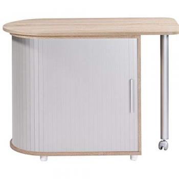 Asyra Modern Storage Cabinet in Oak