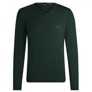 Boss Pullover Baram-L 50476363 Grün Regular Fit XXL Herren