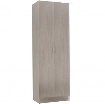 Armario Multiuso 2 Puertas Roble 180 X 59 X 37 Cm
