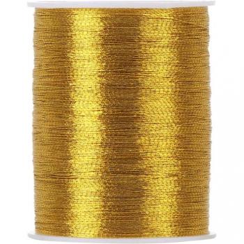 1/2 Rolls Gold & Silver Sewing Thread for Handmade Crafts
