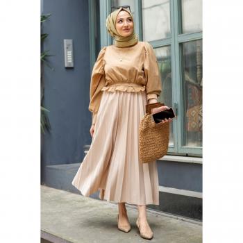 Conjunto Abaya y Hijab Hecho en Turquía