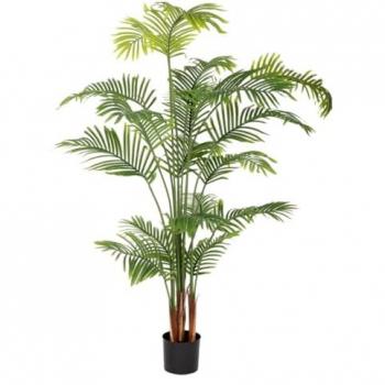 Planta Artificial Areca 150 cm Poliuretano Cemento