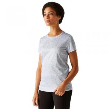 Durable Regatta Women’s Fingal Edition T‑Shirt in Lilac Hint Meadow, Size 20