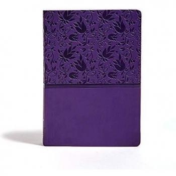 KJV Super Giant Print Reference Bible Purple Leathertouch