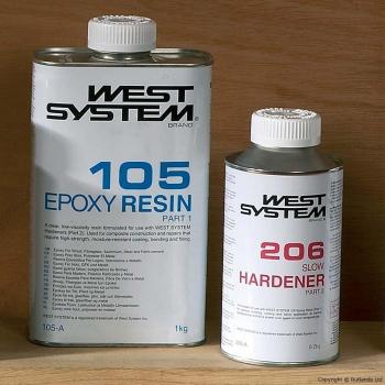 West System 105 Résine Époxy Pack 1 206
