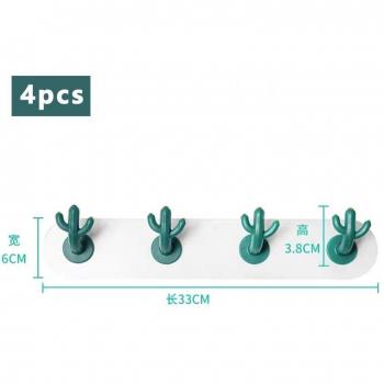 ABS Cactus Coat Hanger Hooks