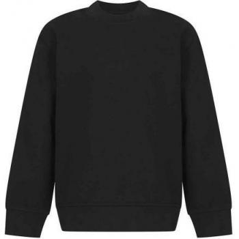 Sweatshirt Enfant SF Minni à Ourlet Arrondi 3-4 Noir