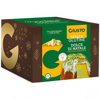 Giusto senza glutine dolce di natale pandoro pistacchio 500 g