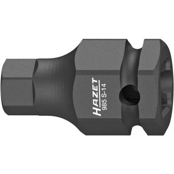 Douille mâle 985S-14 en profil à 6 pans – carré creux 0,5 inch – 14 mm