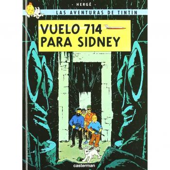 Comic Tintin Vuelo 714 para Sidney Casterman
