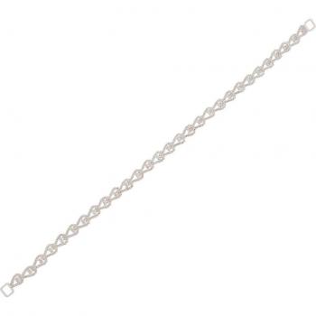 Elegant Bridesmaid Sash with Rhinestones