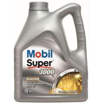 Huile moteur MOBIL 5W40 SUPER 3000 4L