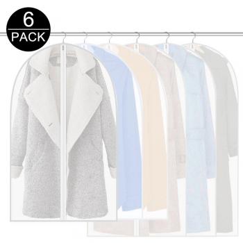Samione Housses de Vêtements de Protection Transparentes