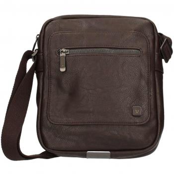 Roncato Round DLX Umhängetasche, 25 cm, Schokoladenbraun
